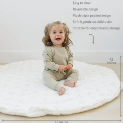 Extra Padded Round Play Mat