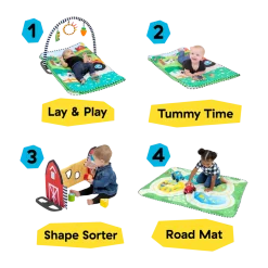Farm Explorers Busy Barnyard Grow With Me Activity Gym