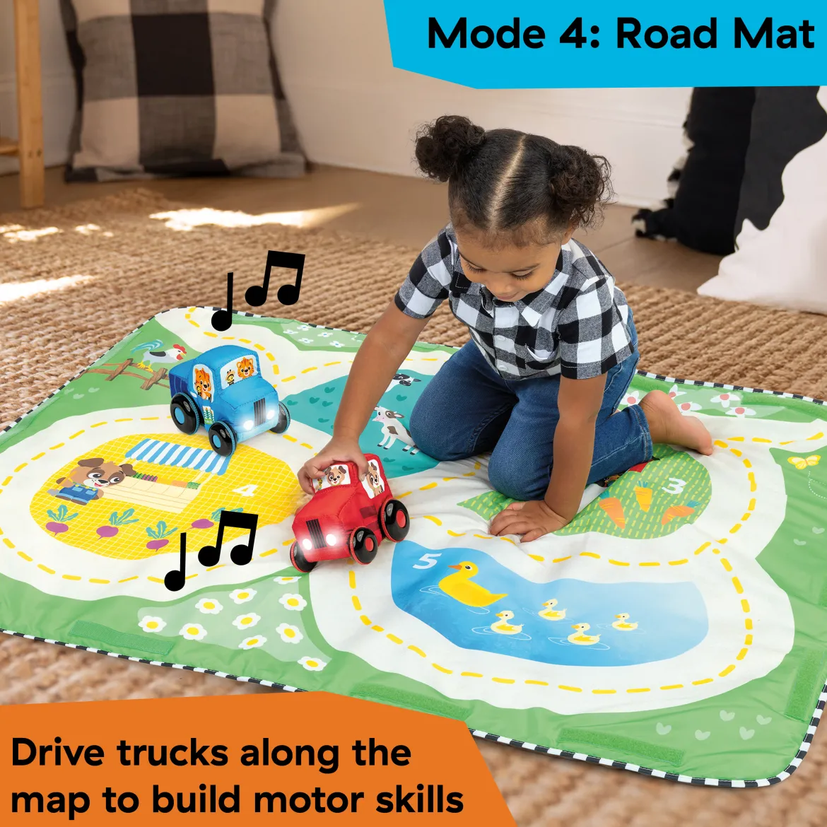 Farm Explorers Busy Barnyard Grow With Me Activity Gym