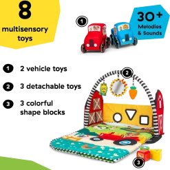 Farm Explorers Busy Barnyard Grow With Me Activity Gym