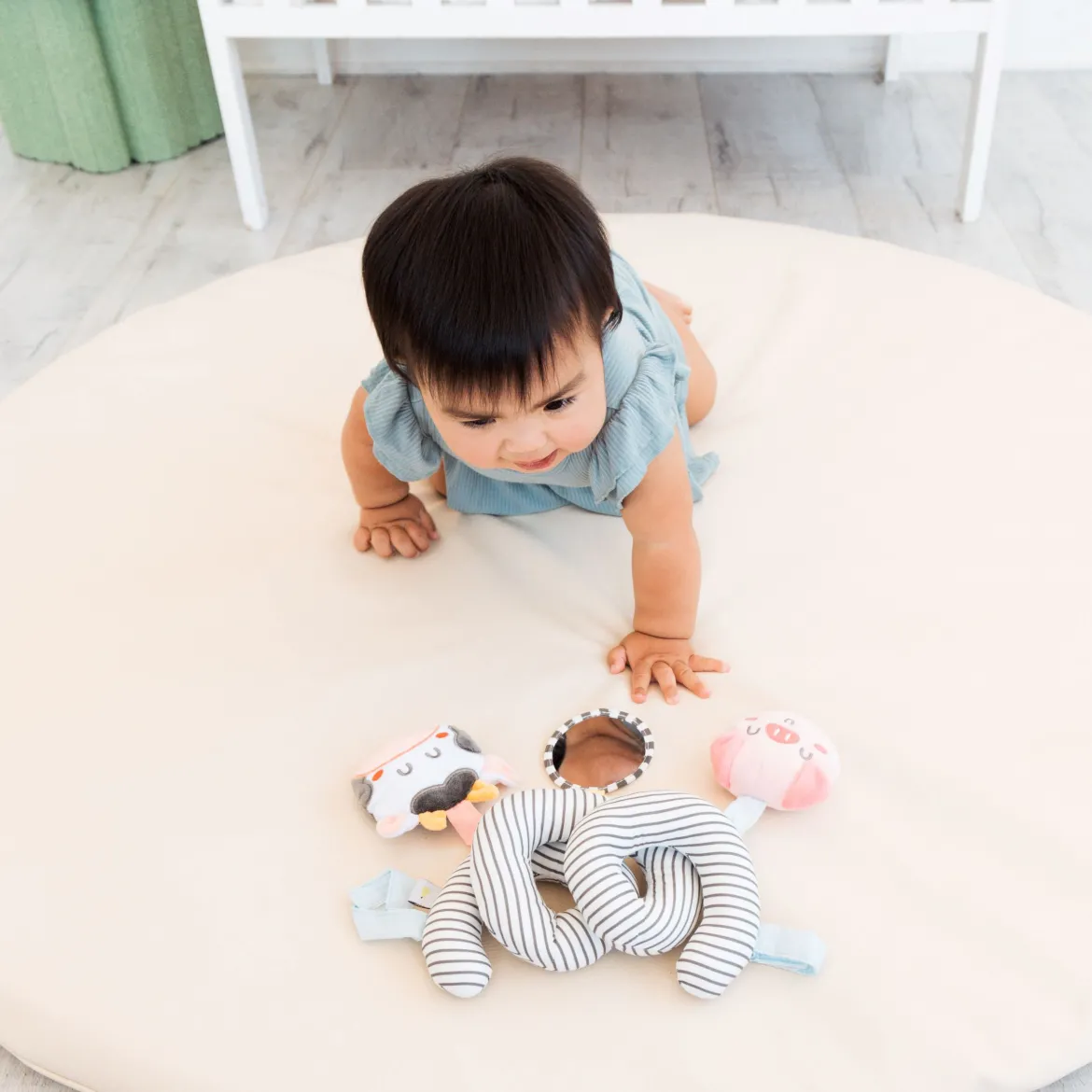 Farm Spiral Stroller Toys