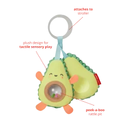 Farmstand Avocado Stroller Toy
