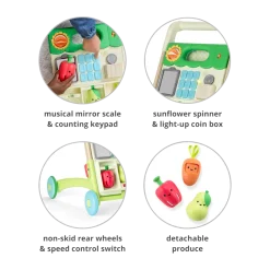 Farmstand 5-in-1 Grow Along Activity Walker Baby Toy