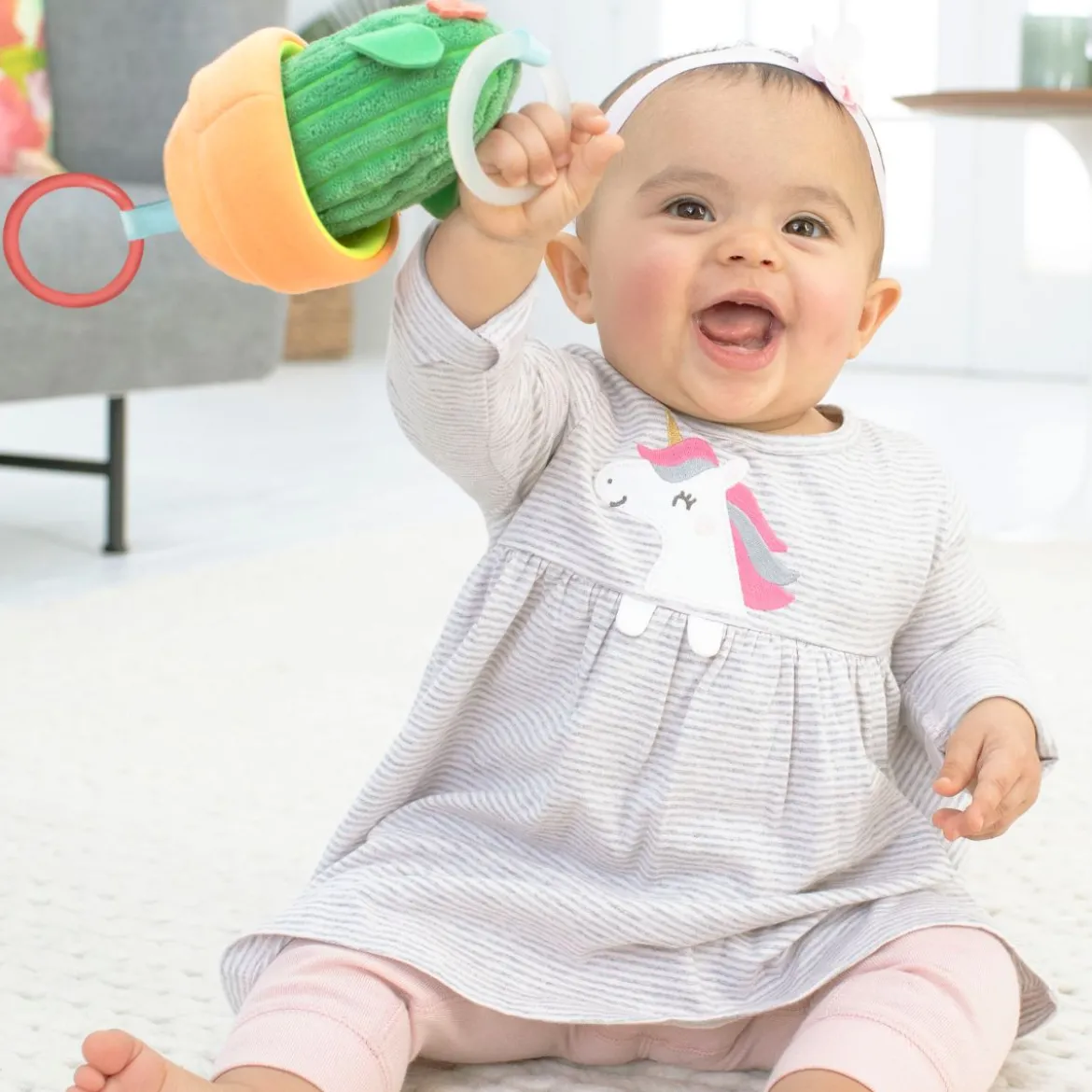 Farmstand Jitter Stroller Toy