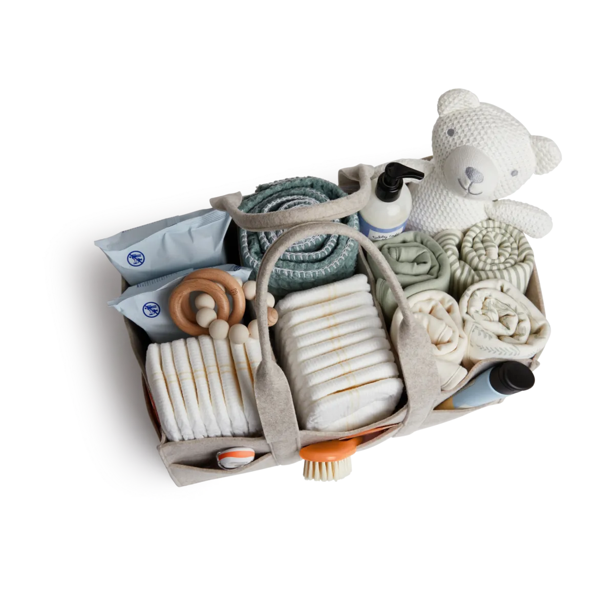 Felt Diaper Caddy