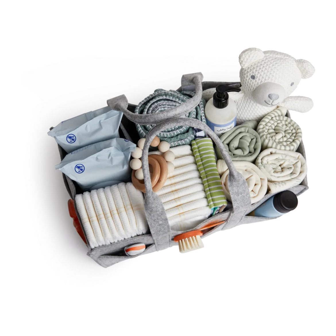 Felt Diaper Caddy