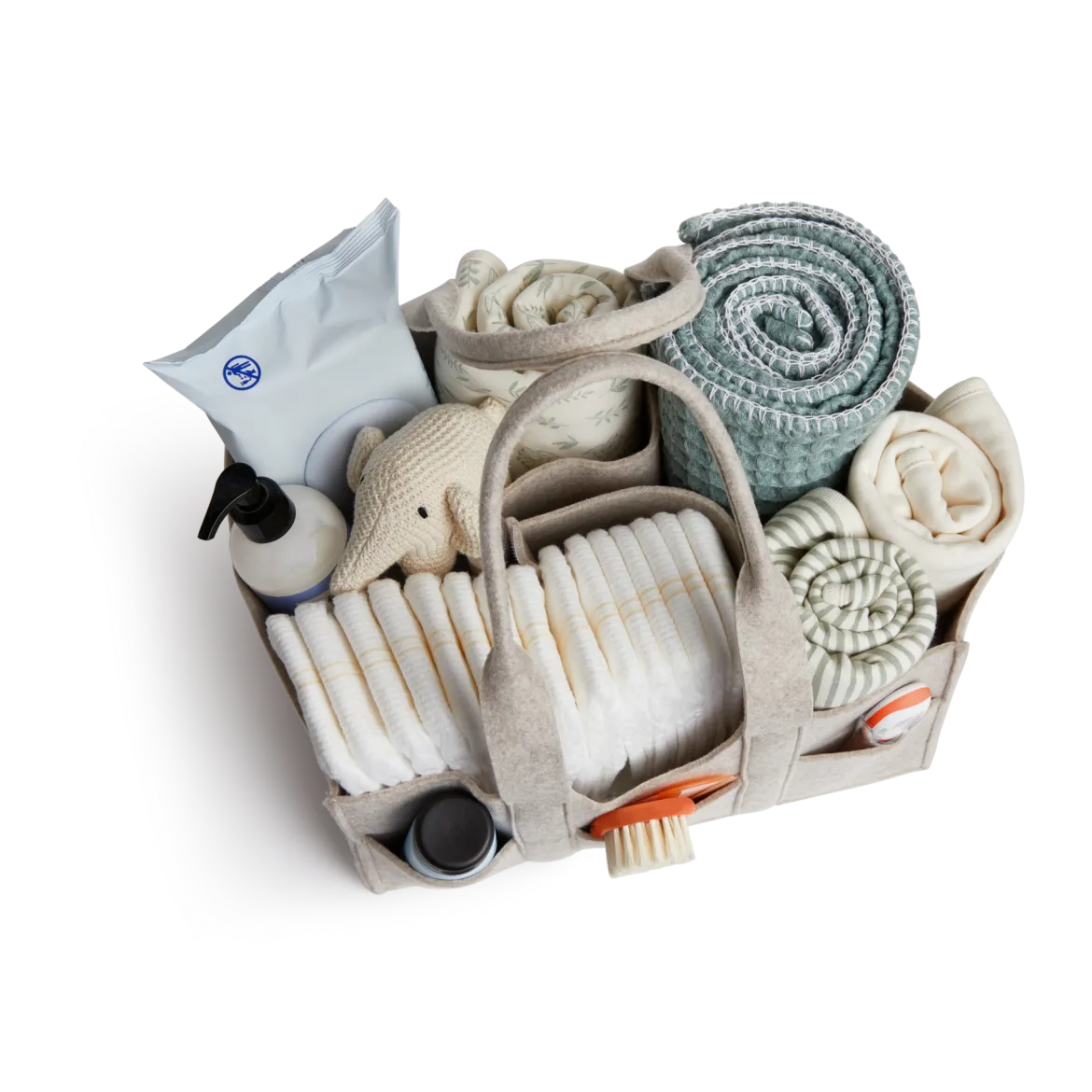 Felt Diaper Caddy