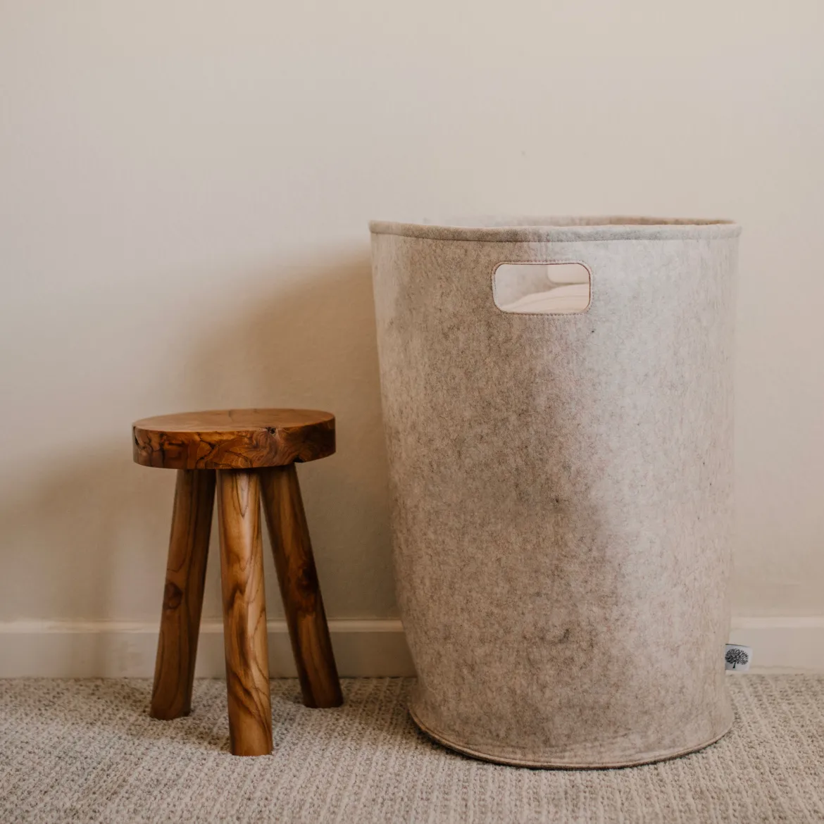 Felt Laundry Hamper