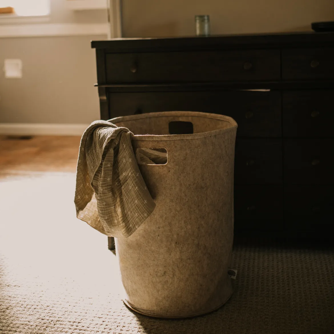 Felt Laundry Hamper