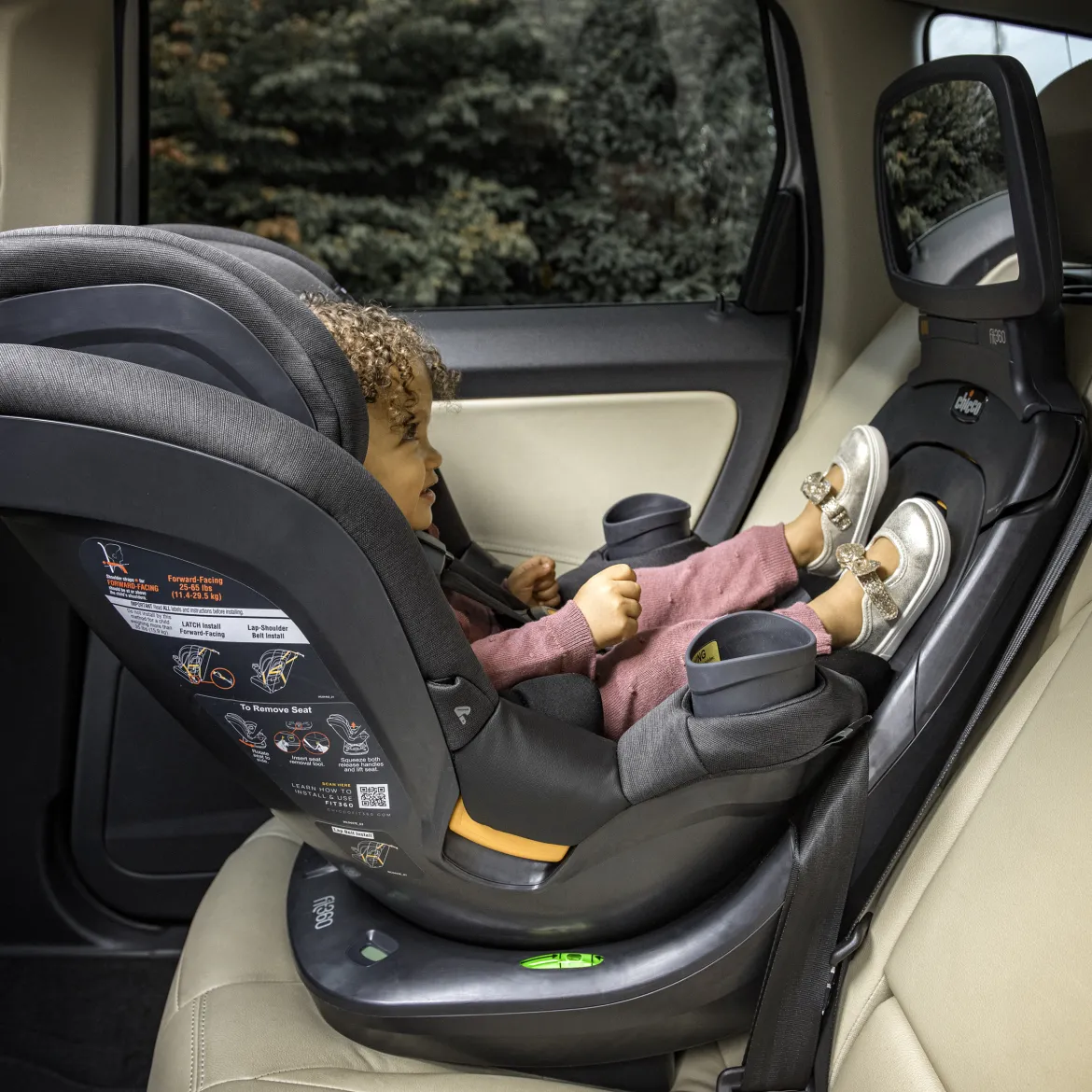 Fit360 Car Seat Mirror