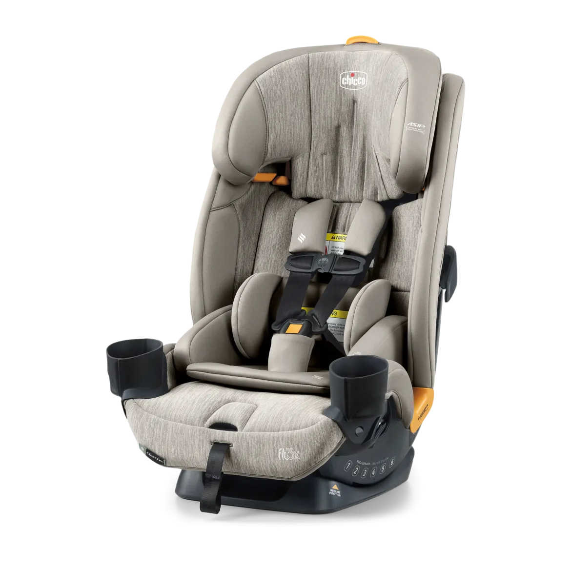 Fit3x ClearTex Ultra-Slim All-in-One Car Seat