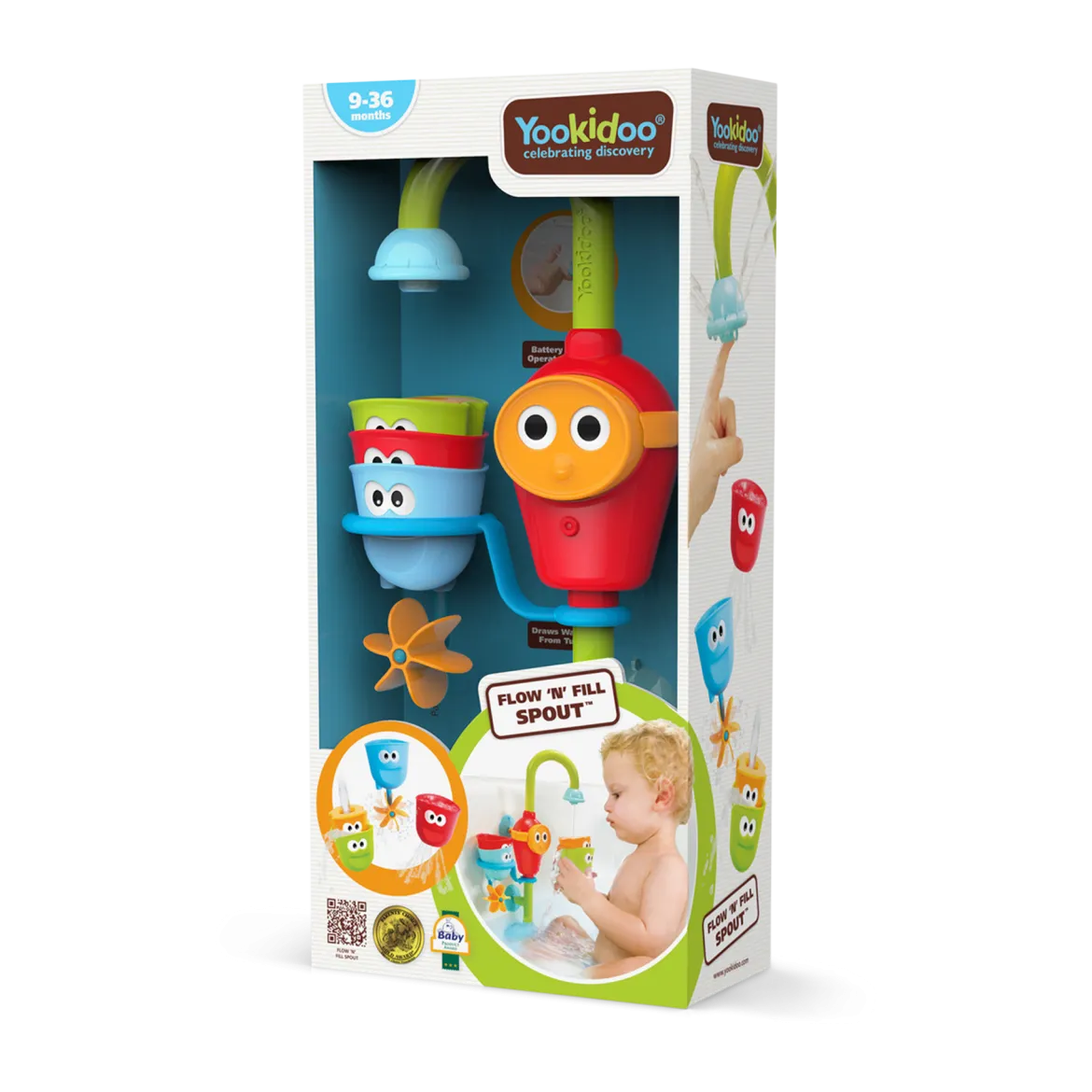 Flow 'N' Fill Spout Bath Toy