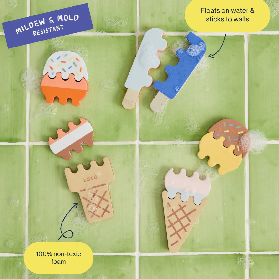 Foam Bath Puzzle