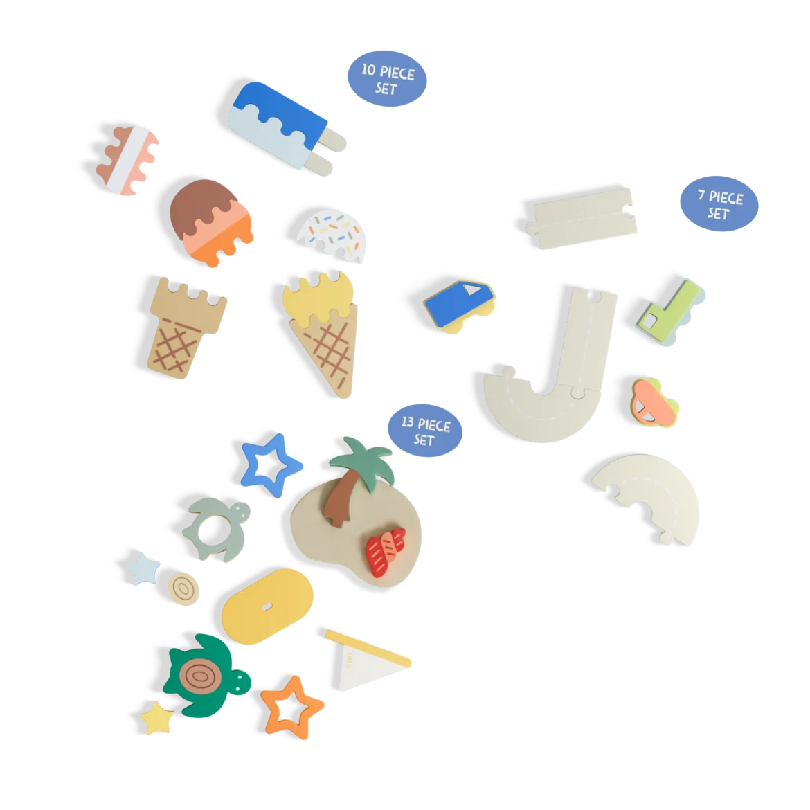 Foam Bath Toy Bundle