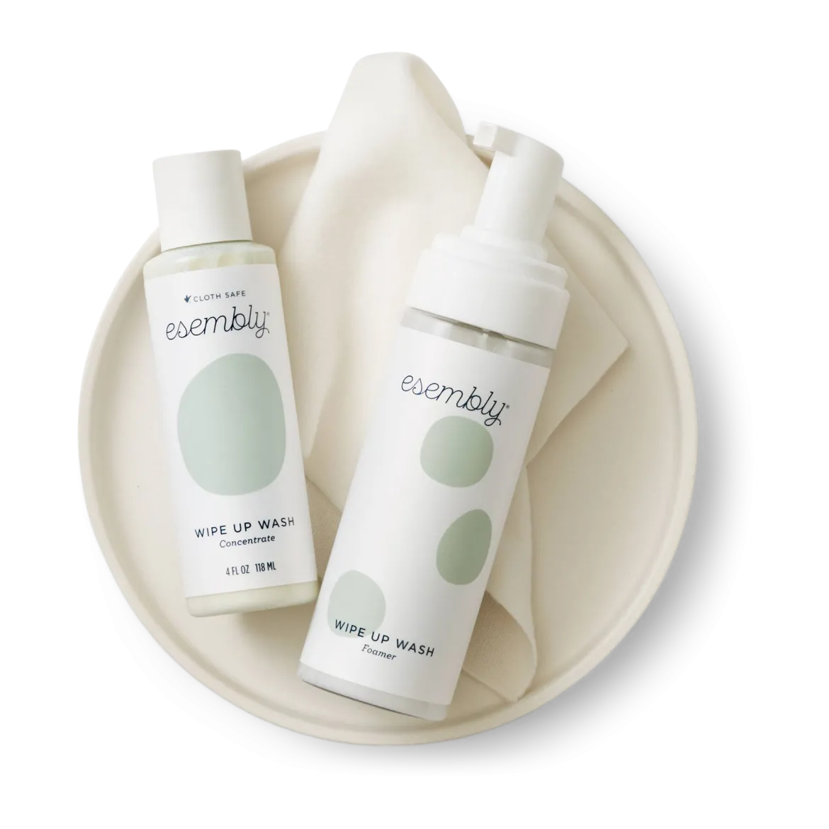Foaming Wipe Up Wash Kit