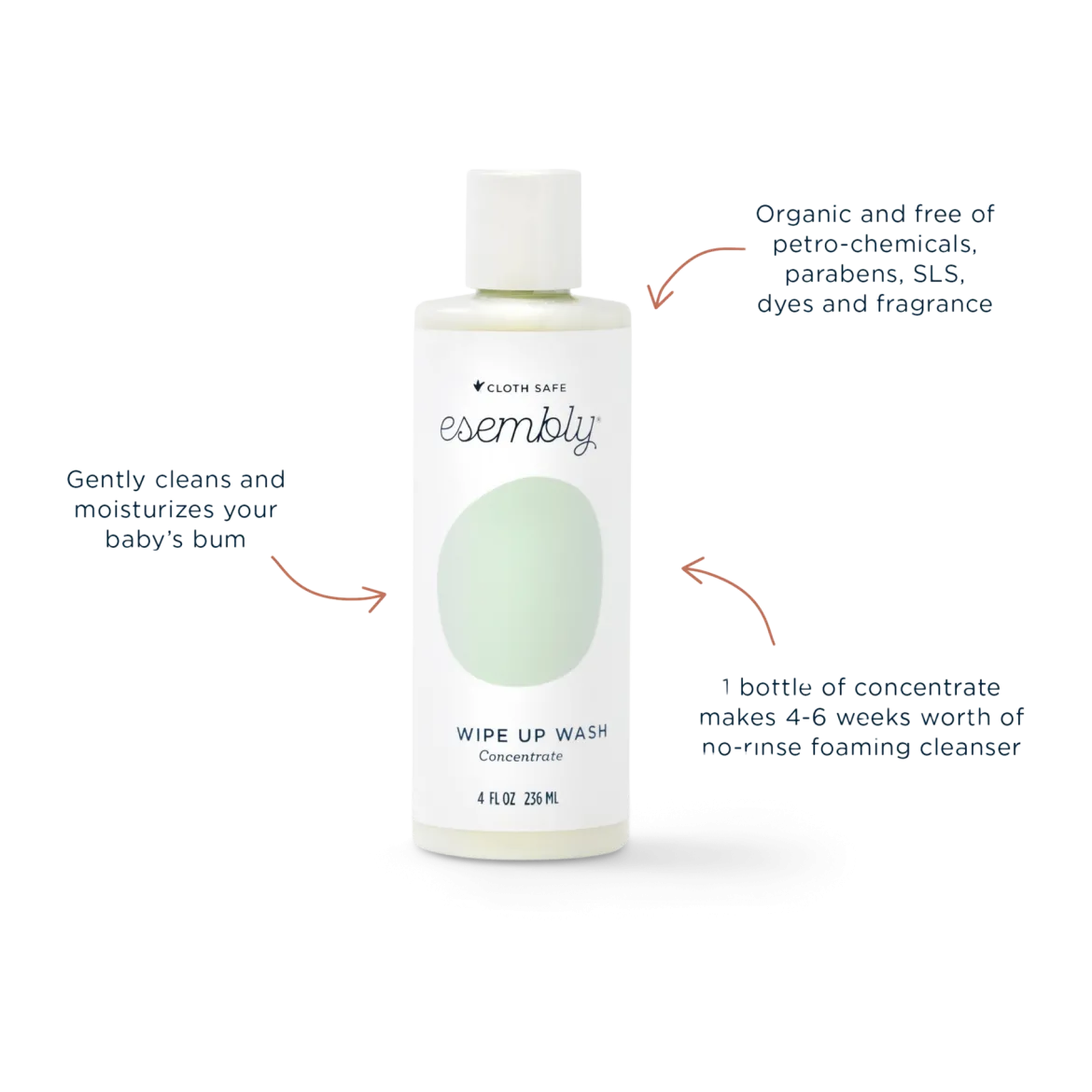 Foaming Wipe Up Wash Kit