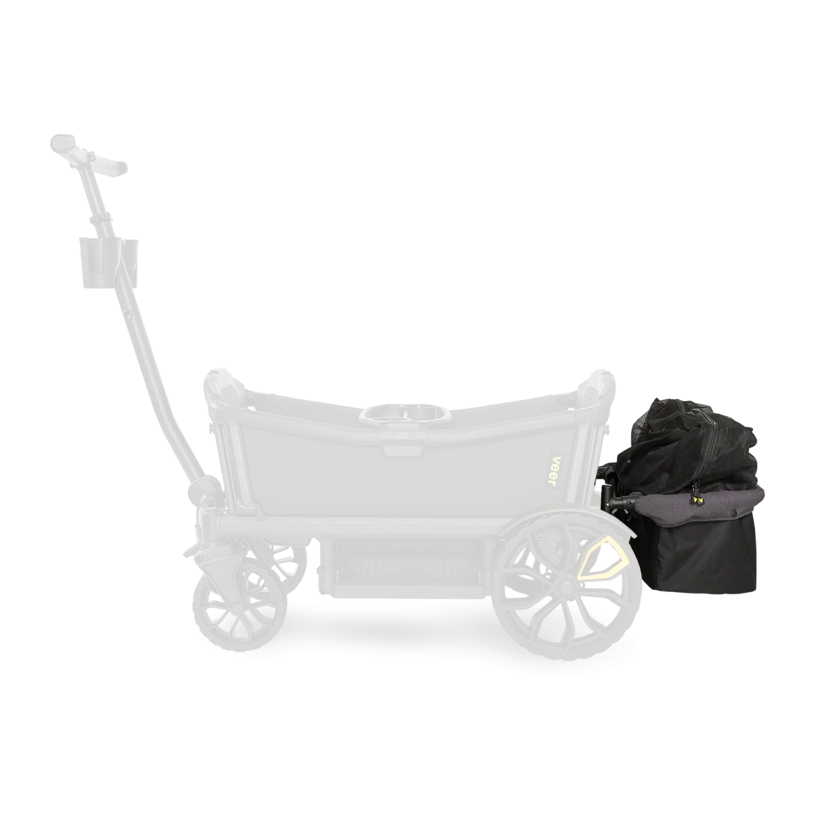 Foldable Rear Storage Basket