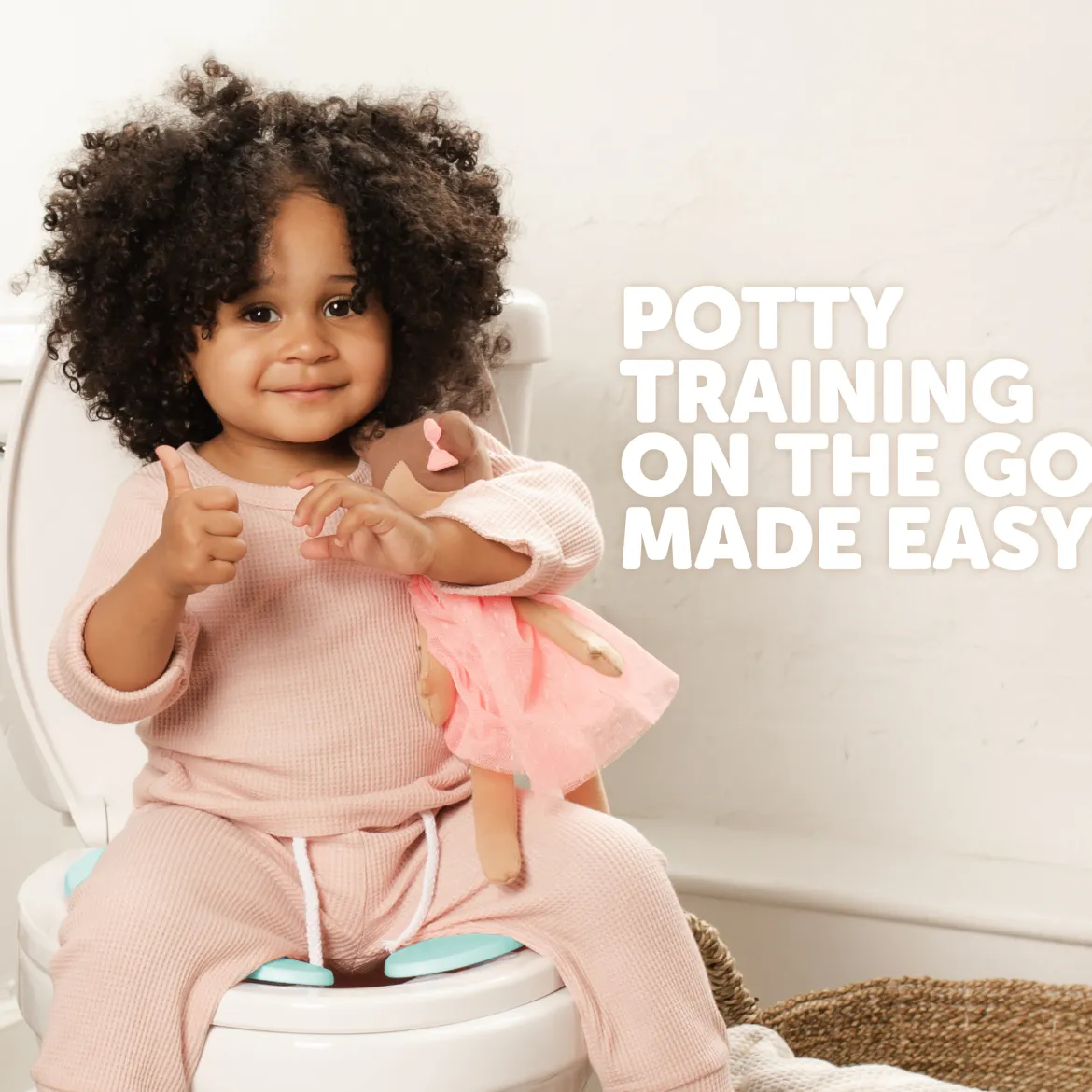 Folding Travel Potty Seat and Travel Bag
