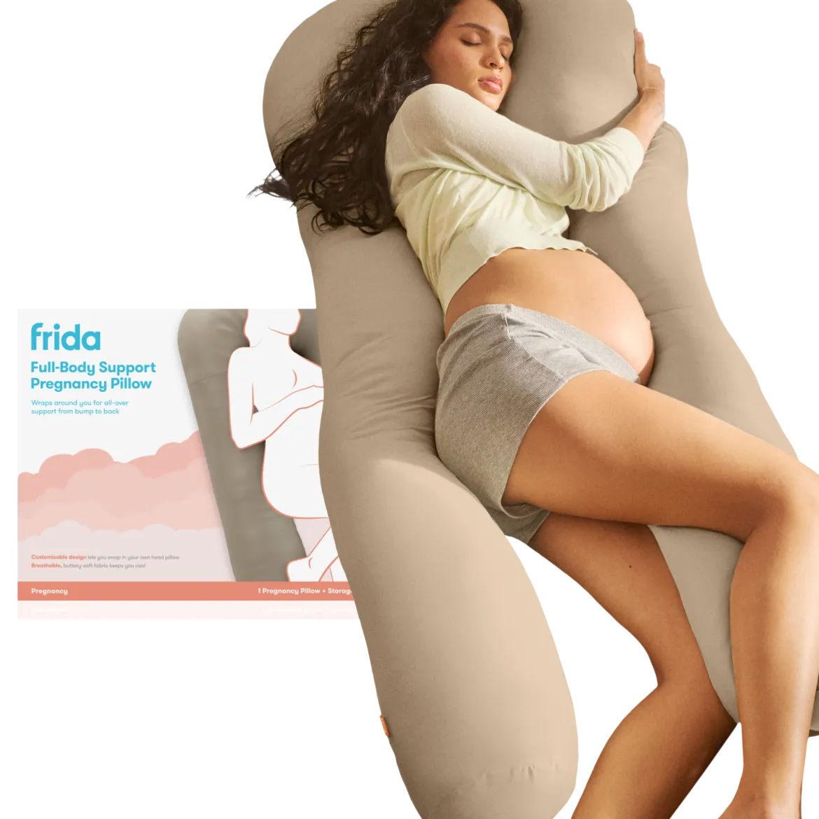 Full Body Support Pregnancy Pillow