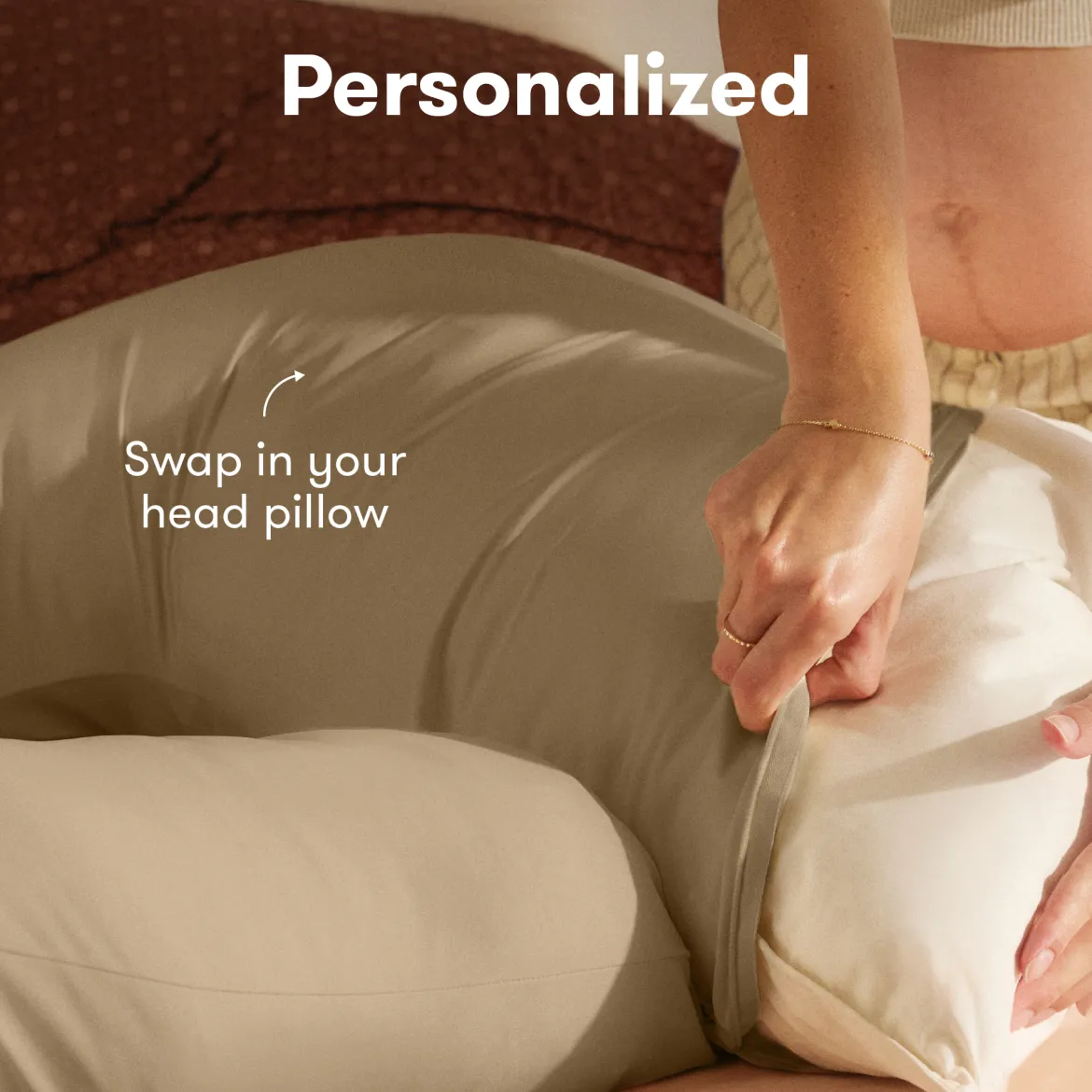 Full Body Support Pregnancy Pillow