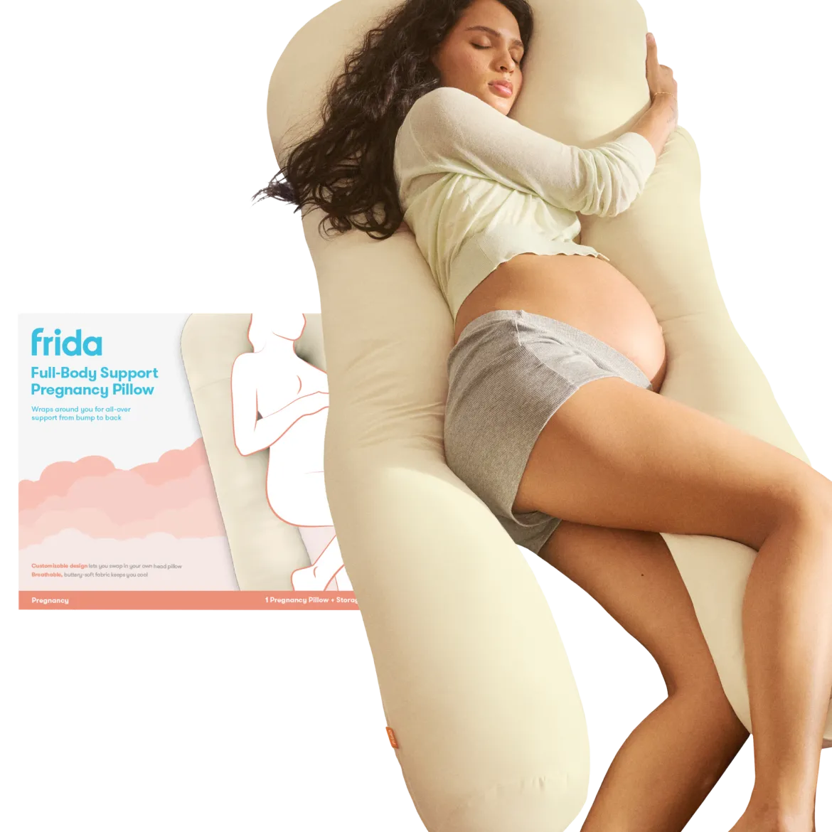 Full Body Support Pregnancy Pillow