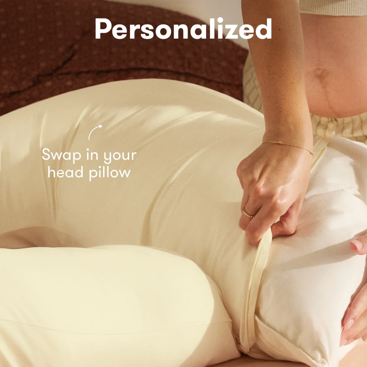 Full Body Support Pregnancy Pillow