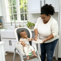 Full Course SmartClean 6-in-1 Baby to Toddler High Chair