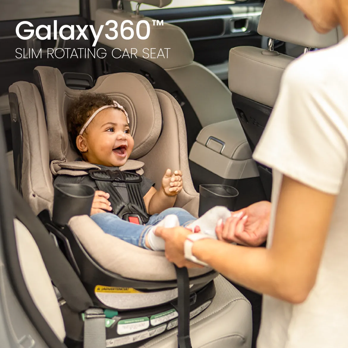 Galaxy360 Slim Rotating Convertible Car Seat