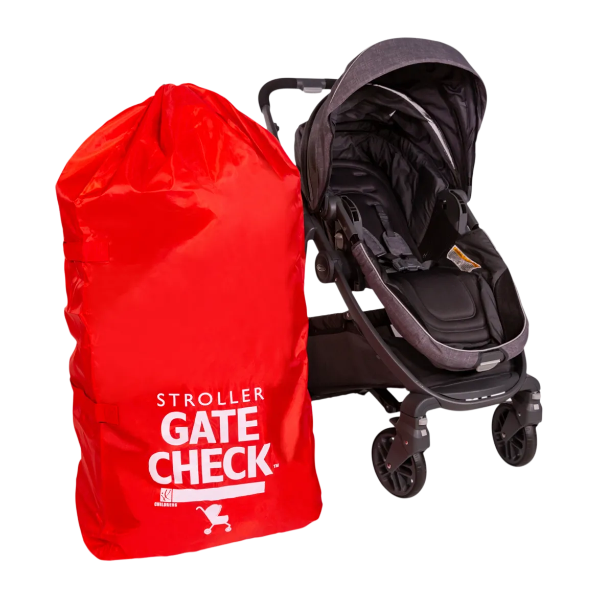 Gate Check Travel Bag for Single & Double Strollers
