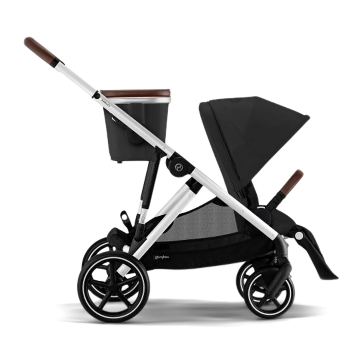 Gazelle S Single to Double Stroller + Cot Bundle