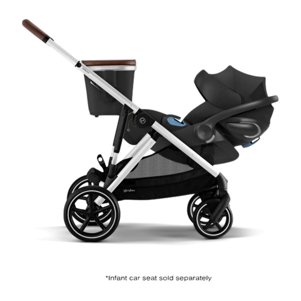 Gazelle S Single to Double Stroller + Cot Bundle