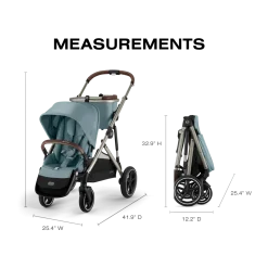 Gazelle S Stroller + Cloud G Pro Travel System
