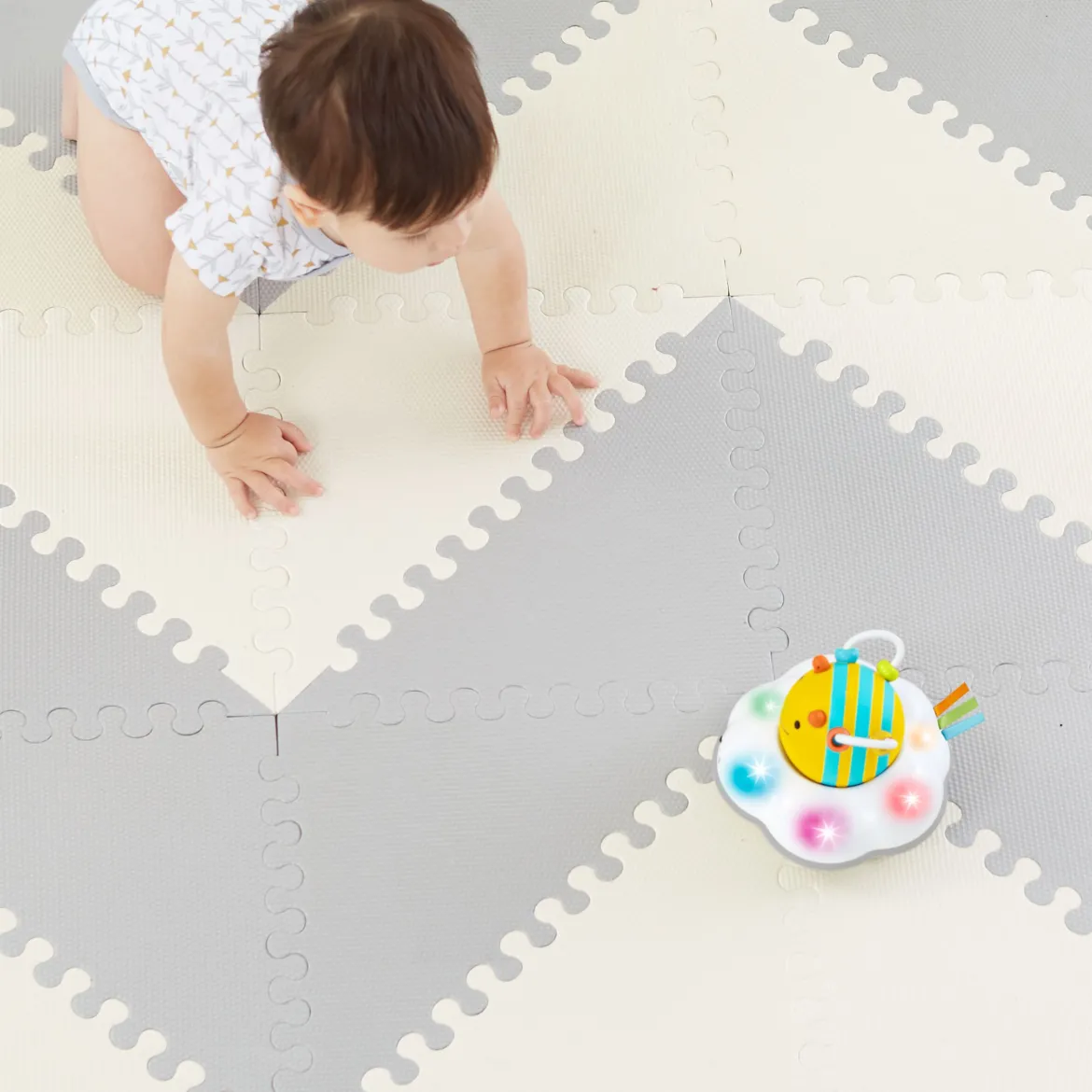 Geo Playspot Foam Floor Tiles