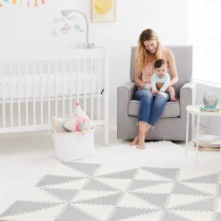 Geo Playspot Foam Floor Tiles
