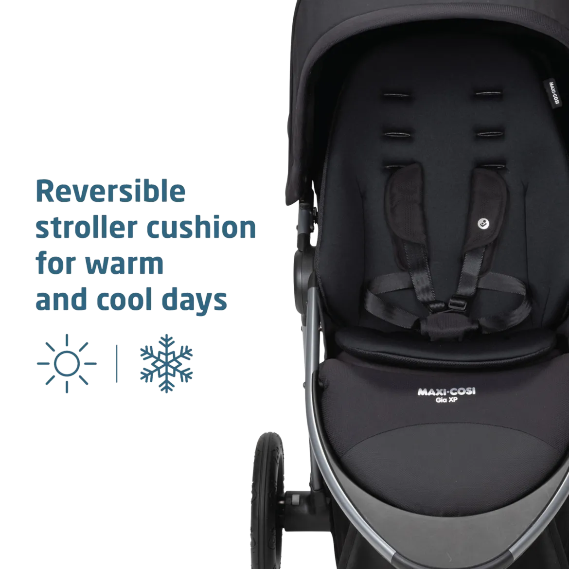 Gia XP Luxe 3-Wheel Travel System
