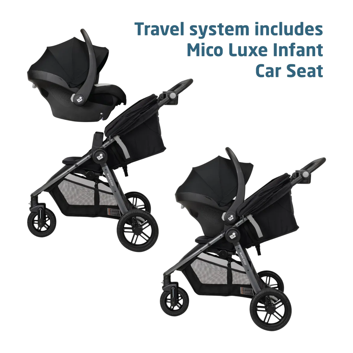 Gia XP Luxe 3-Wheel Travel System