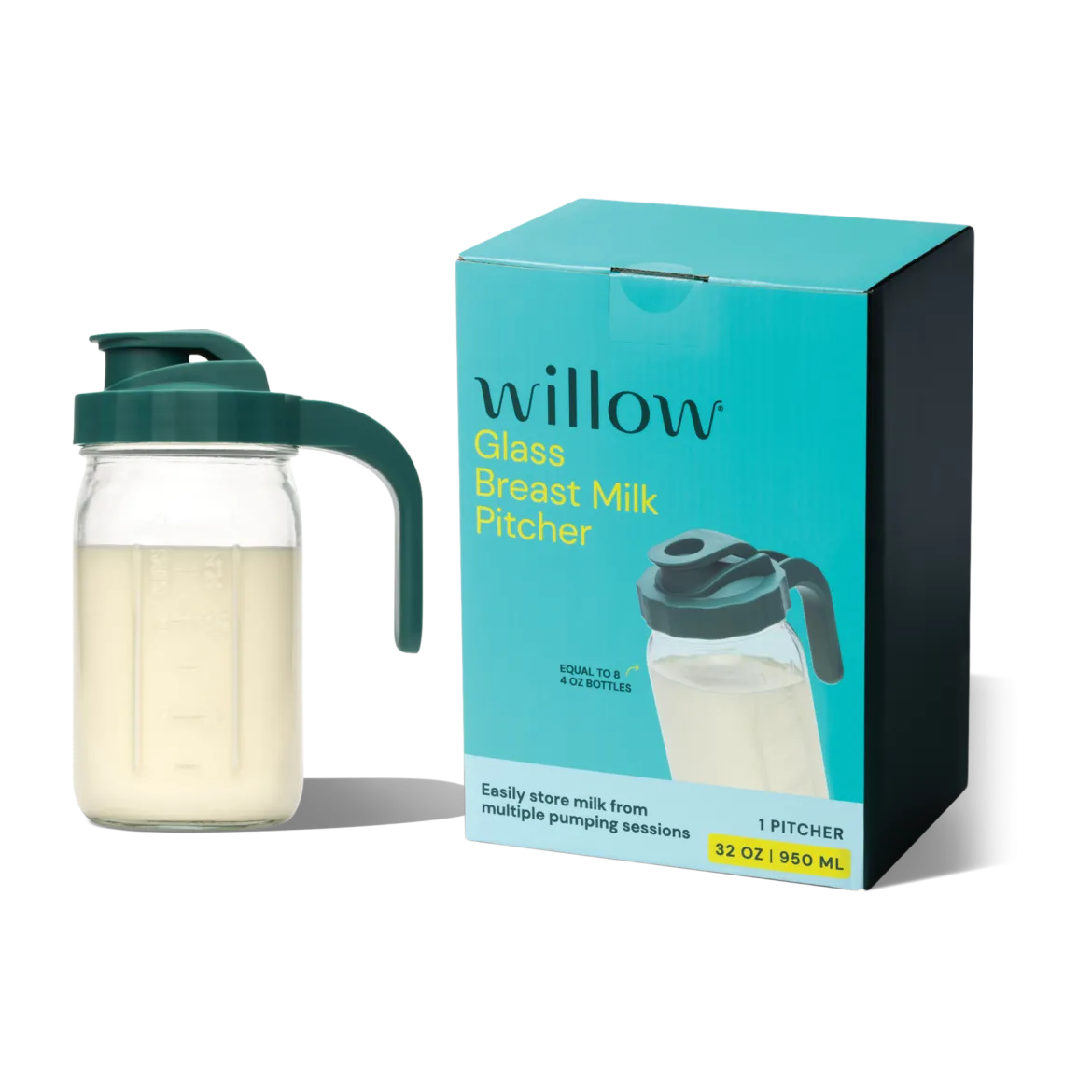 Glass Breast Milk Pitcher