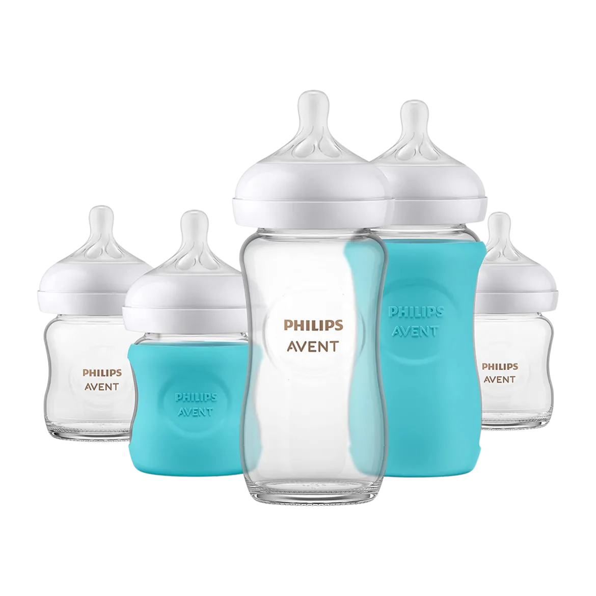 Glass Natural Bottle Baby Set