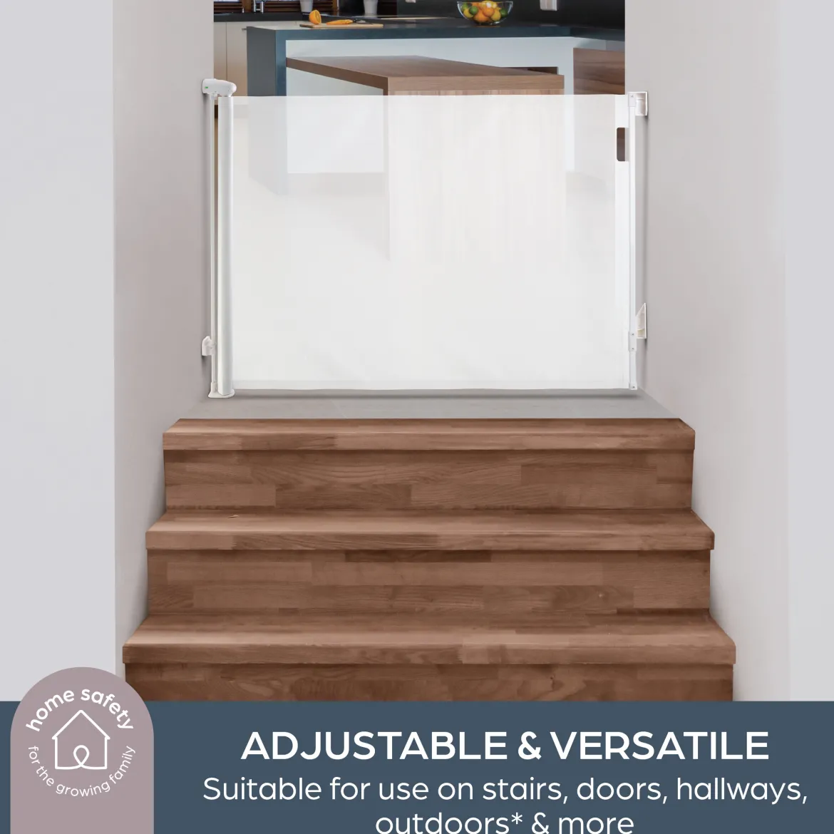 Glide 'N Hide Extra Tall Retractable Baby Gate