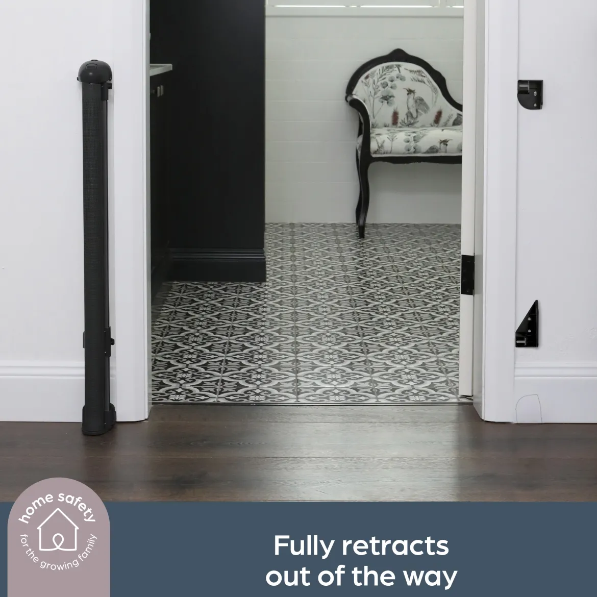 Glide 'N Hide Extra Tall Retractable Baby Gate