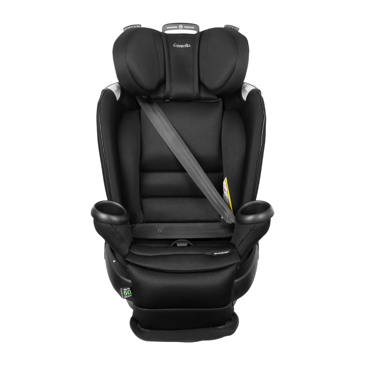 Gold Revolve360 Extend All-in-One Rotational Car Seat with SensorSafe