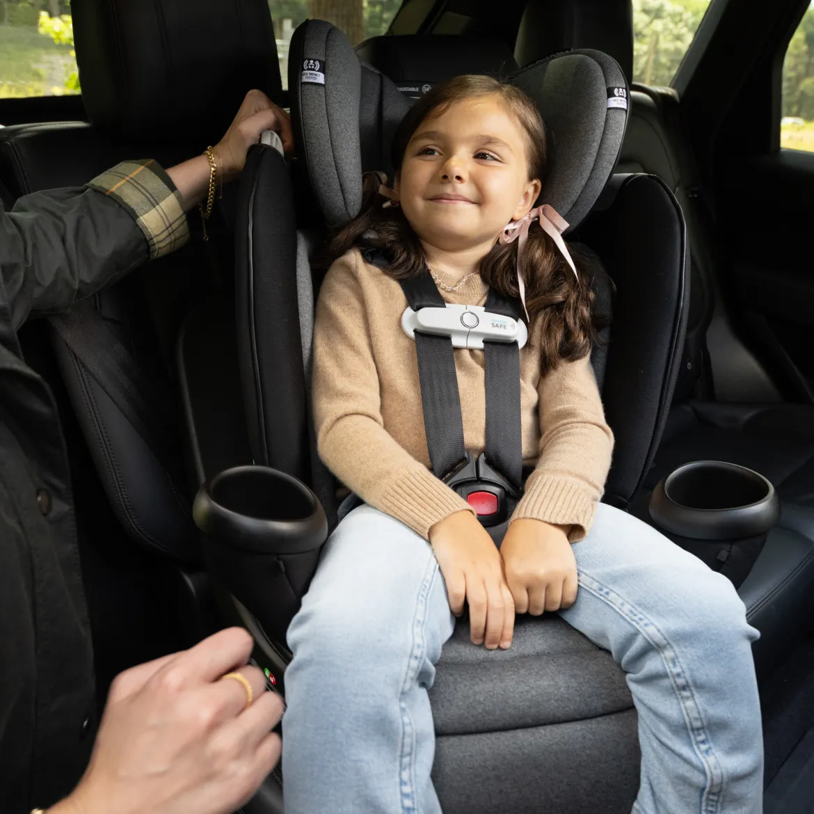 Gold Revolve360 Extend All-in-One Rotational Car Seat with SensorSafe