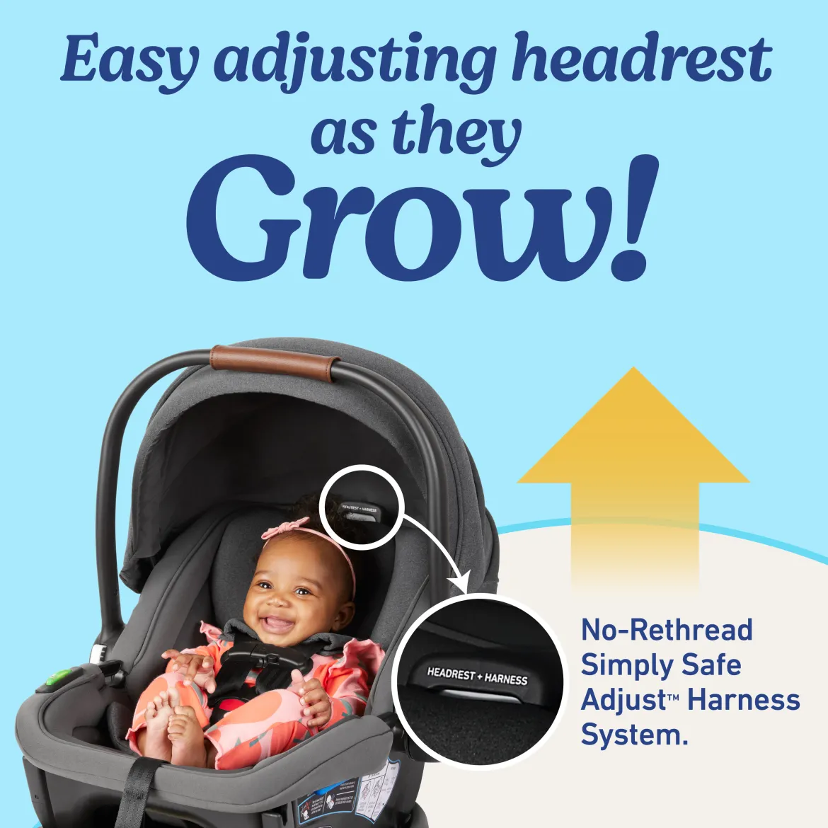 GoMax Baseless Infant Car Seat ft. Insta-Install Rigid LATCH
