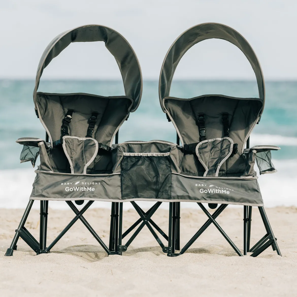 Go With Me Duo Deluxe Portable Double Chair