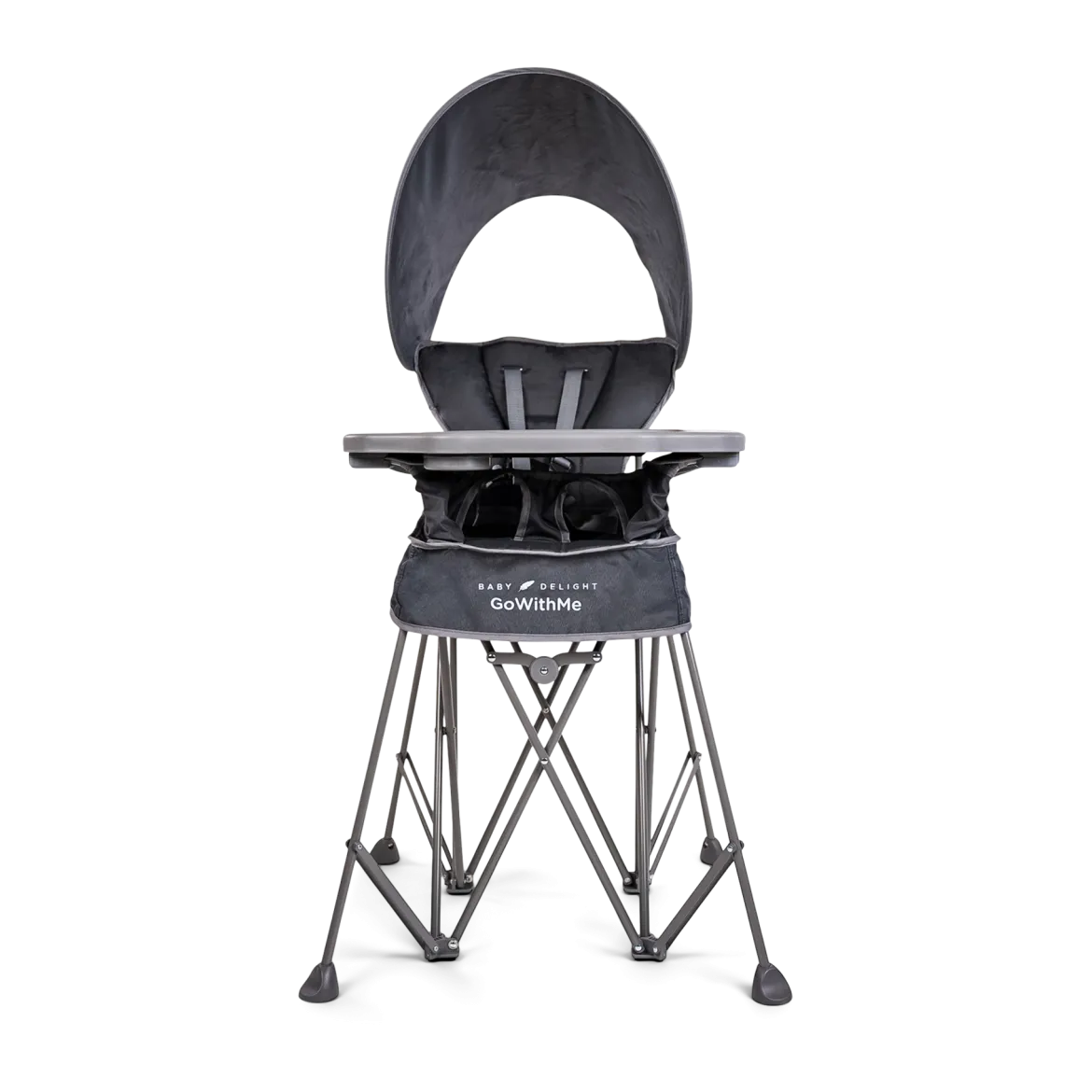 Go With Me Uplift Deluxe Portable High Chair With Canopy