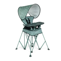 Go With Me Uplift Deluxe Portable High Chair With Canopy