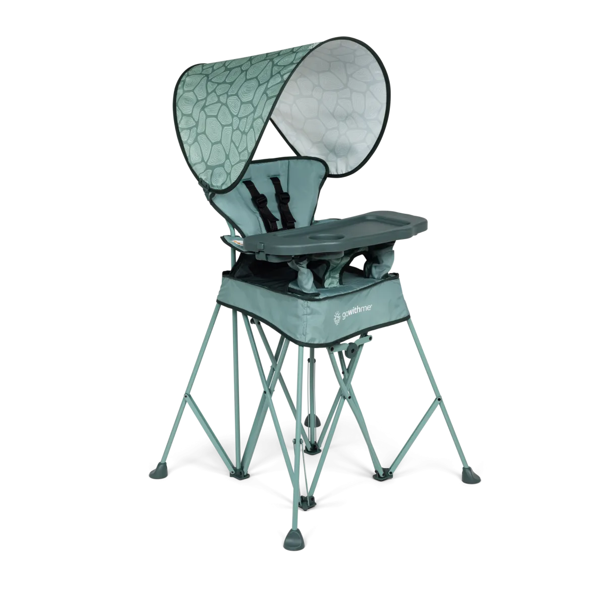Go With Me Uplift Deluxe Portable High Chair With Canopy