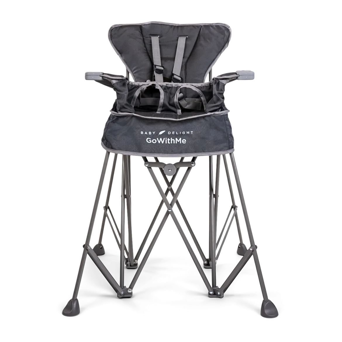 Go With Me Uplift Deluxe Portable High Chair With Canopy