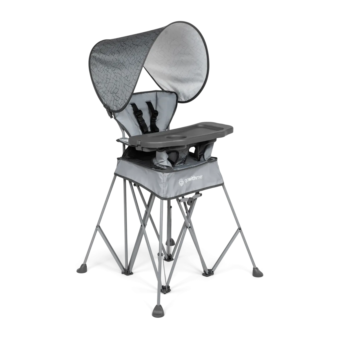 Go With Me Uplift Deluxe Portable High Chair With Canopy