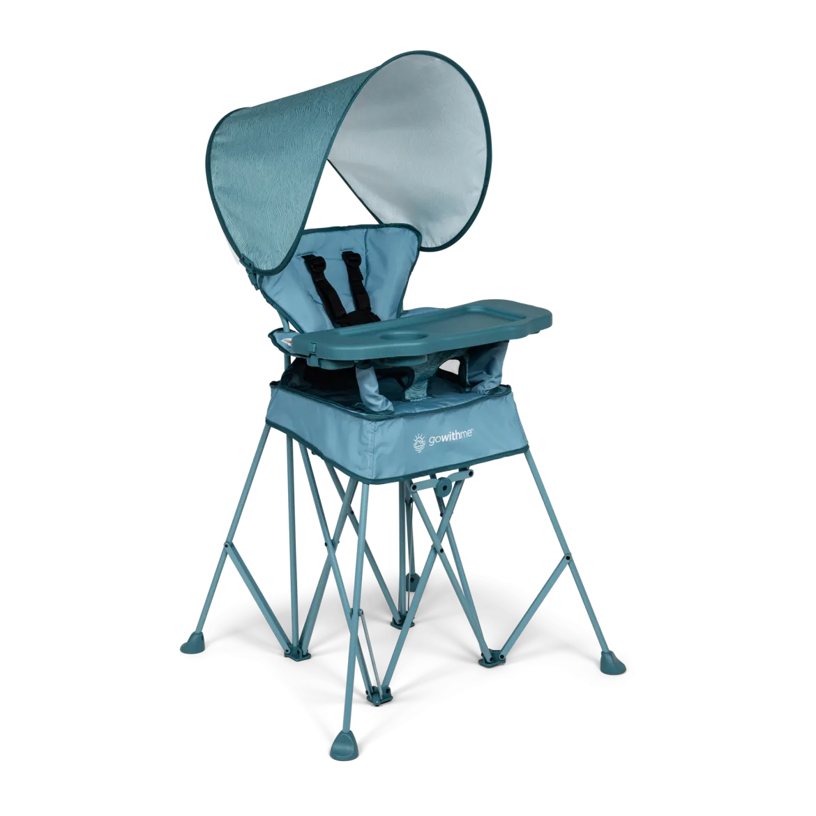 Go With Me Uplift Deluxe Portable High Chair With Canopy